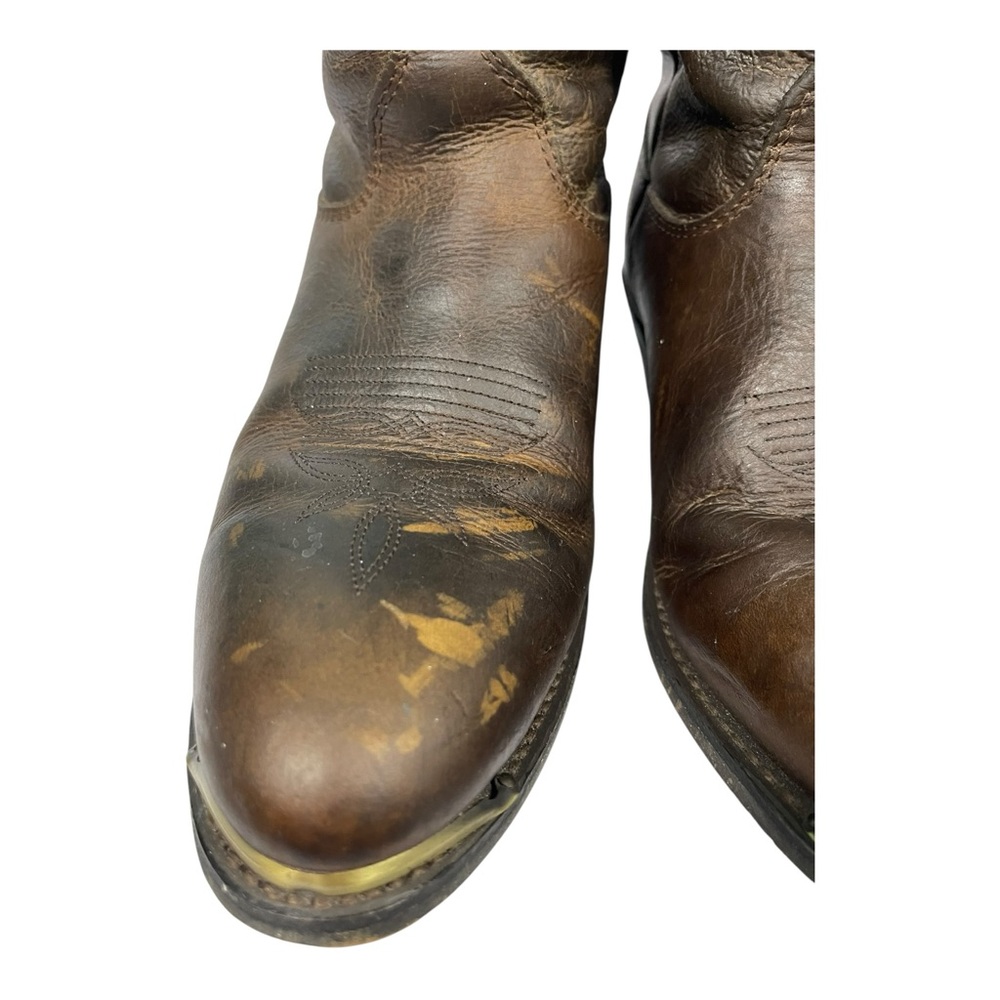Dingo Golden Condor Women’s Leather Cowboy Boots Size 9 Brown Model D17542 - Picture 4 of 10